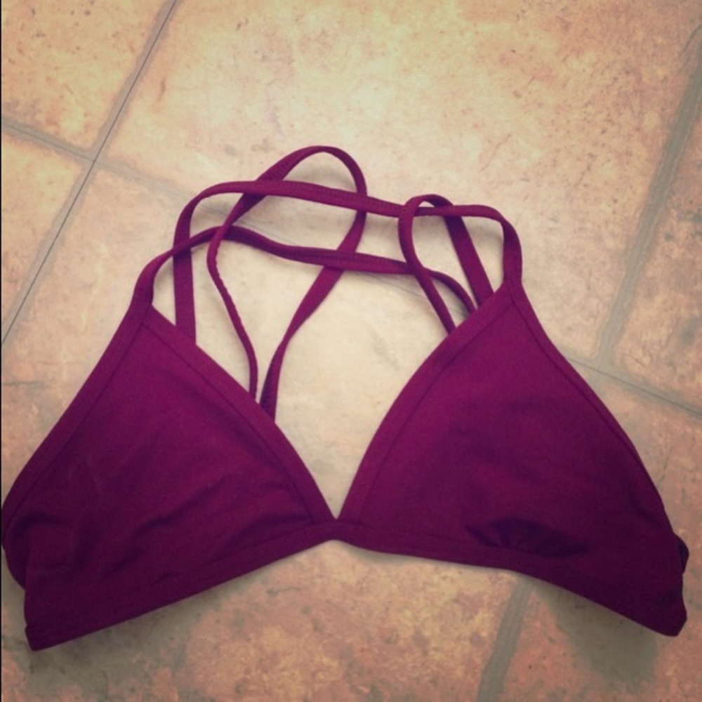 NEW Jolyn triangle swim/bikini top, tie back